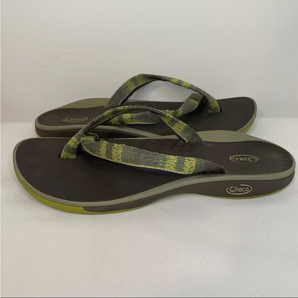 Chaco Women’s Classic Comfort Beach Summer Sport Flip Flops Sandals Size 10
